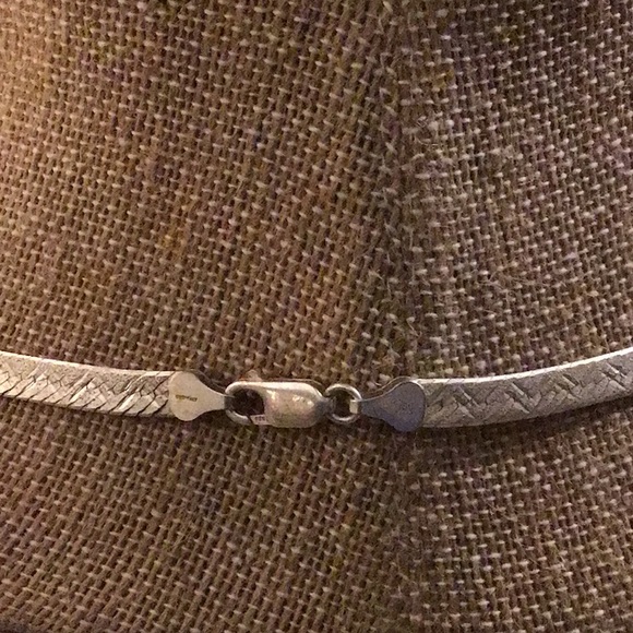 Sterling silver 925 Italian vintage necklace chain jewelry 30” - Picture 4 of 4